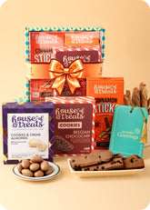 Cookies with Snacks Gift Hmaper